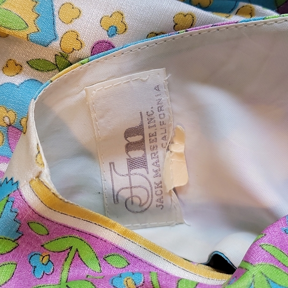 Vintage jack Marsee floral gown with shawl - Picture 7 of 14